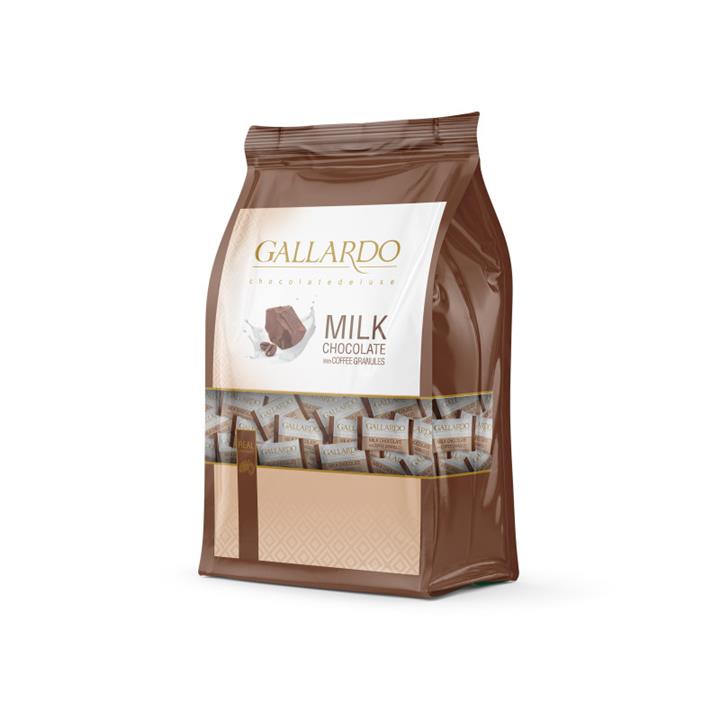 شکلات شیری با گرانول قهوه گالاردو فرمند - 330 گرم Farmand Milk Chocolate With Coffee Granul 330 gr